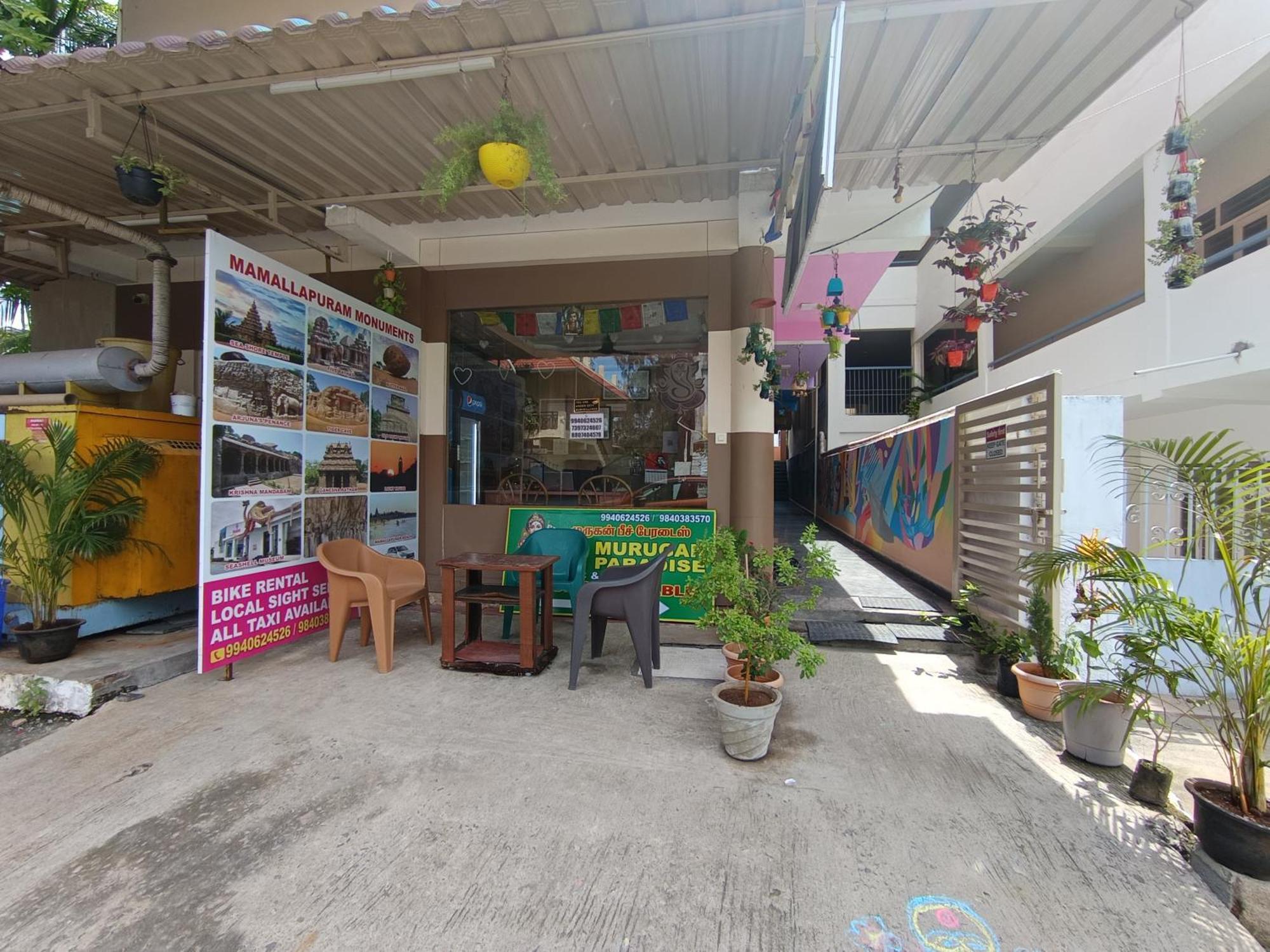 Sri Murugan Beach Paradise Hotel Mahábalípuram Exteriér fotografie